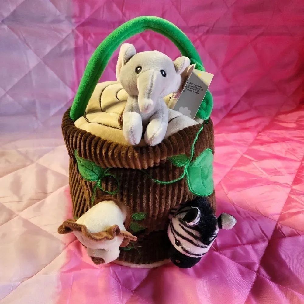 Multi Piece Plush Animals